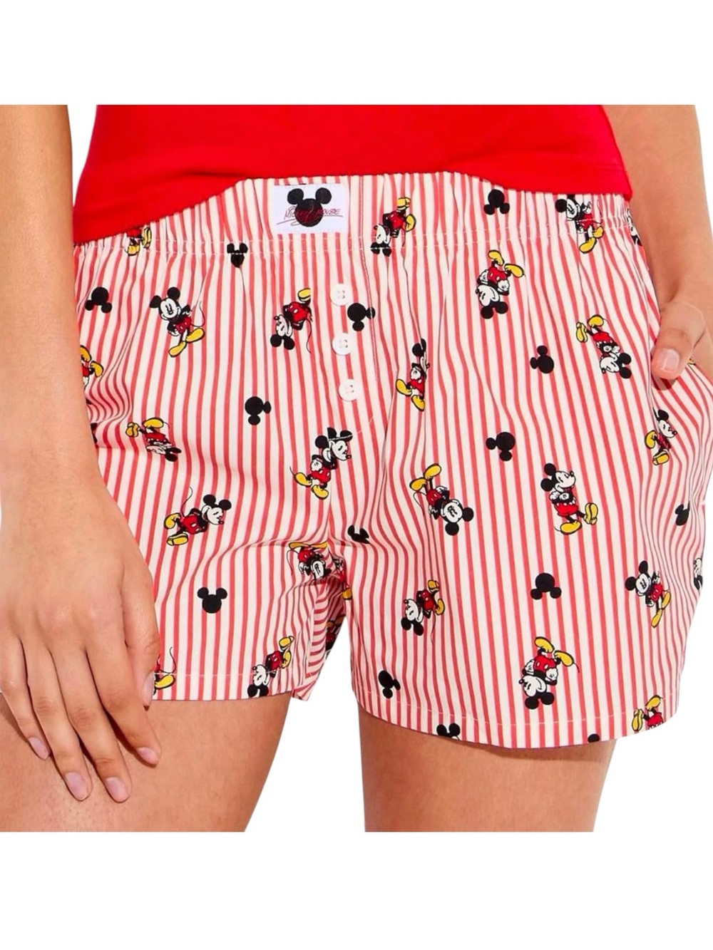 Disney Mickey Mouse Boxer Pajama Shorts